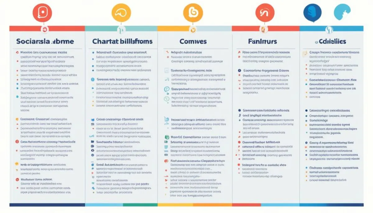 comparison social media