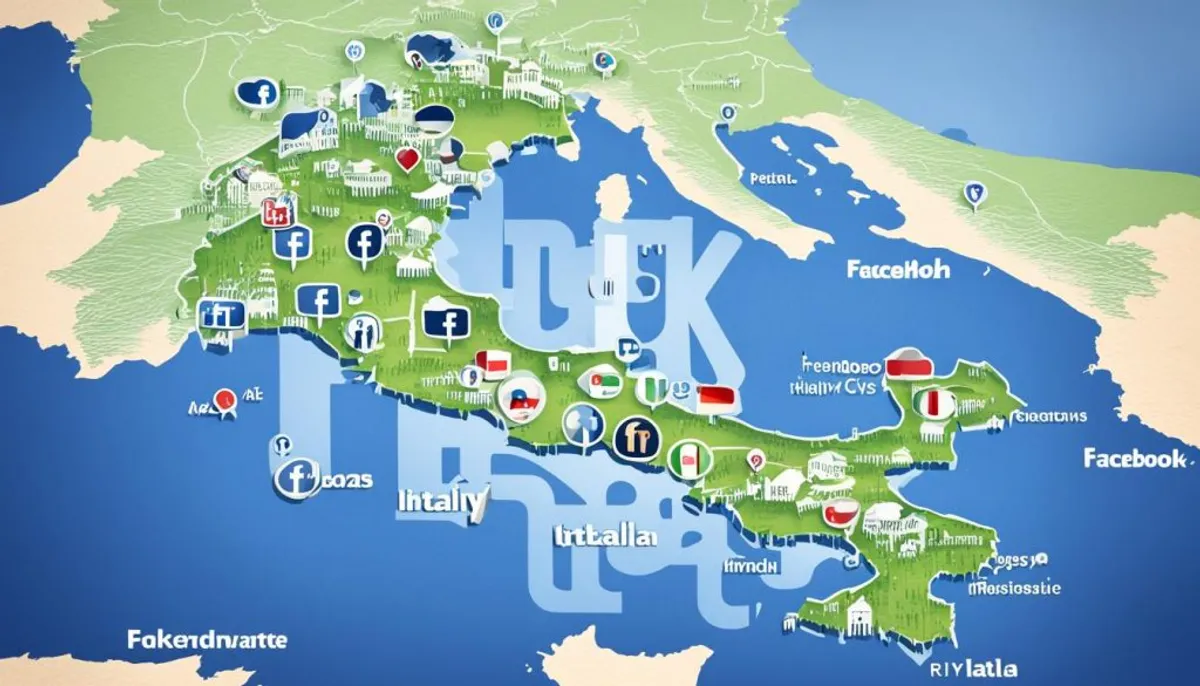 Facebook usage in Italy