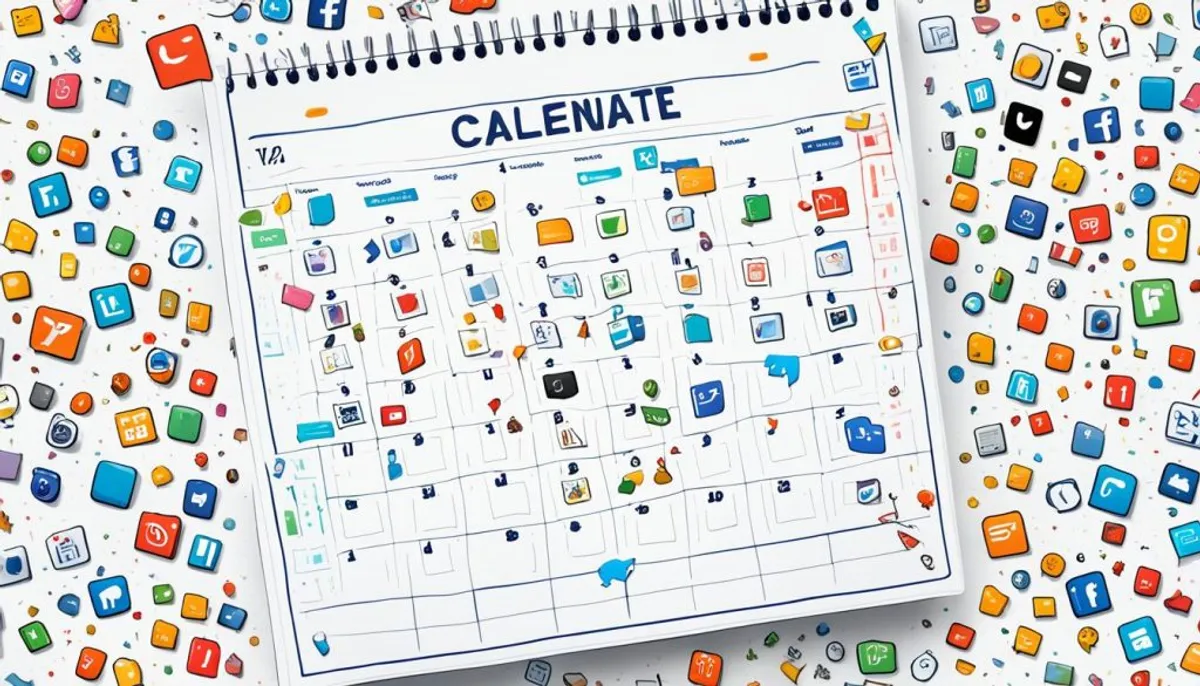 how to make social media calendar