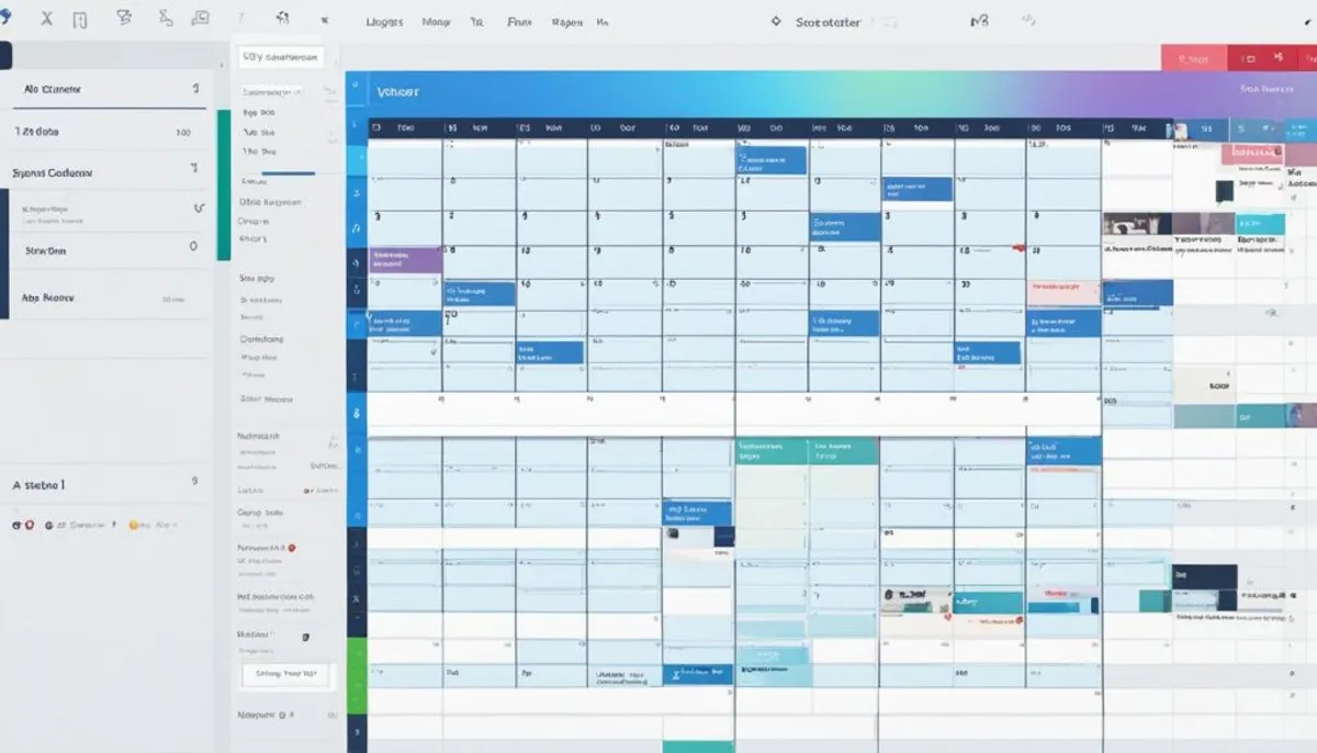 Planable visual calendar