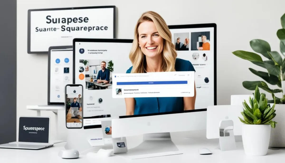 social networking on squarespace